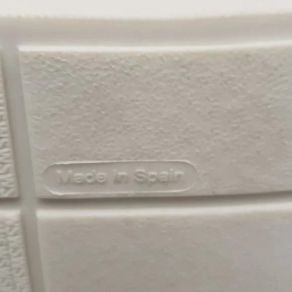 New Stuart Weitzman Shoes Sneakers Metallic Gold Silver Black Flat Slip 9.5 - Picture 12 of 16